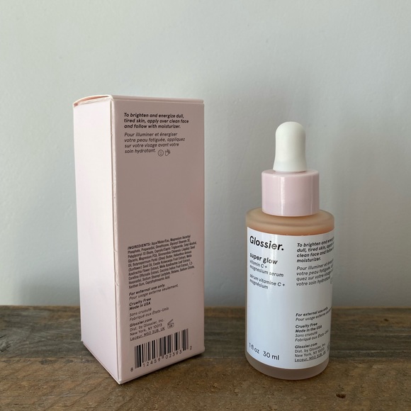 NIB NWT Glossier Super Glow Vitamin c + magnesium serum - Picture 10 of 12